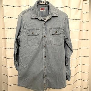 Small Wrangler button up.